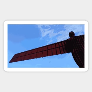 Angel Of The North - View #3 Sticker